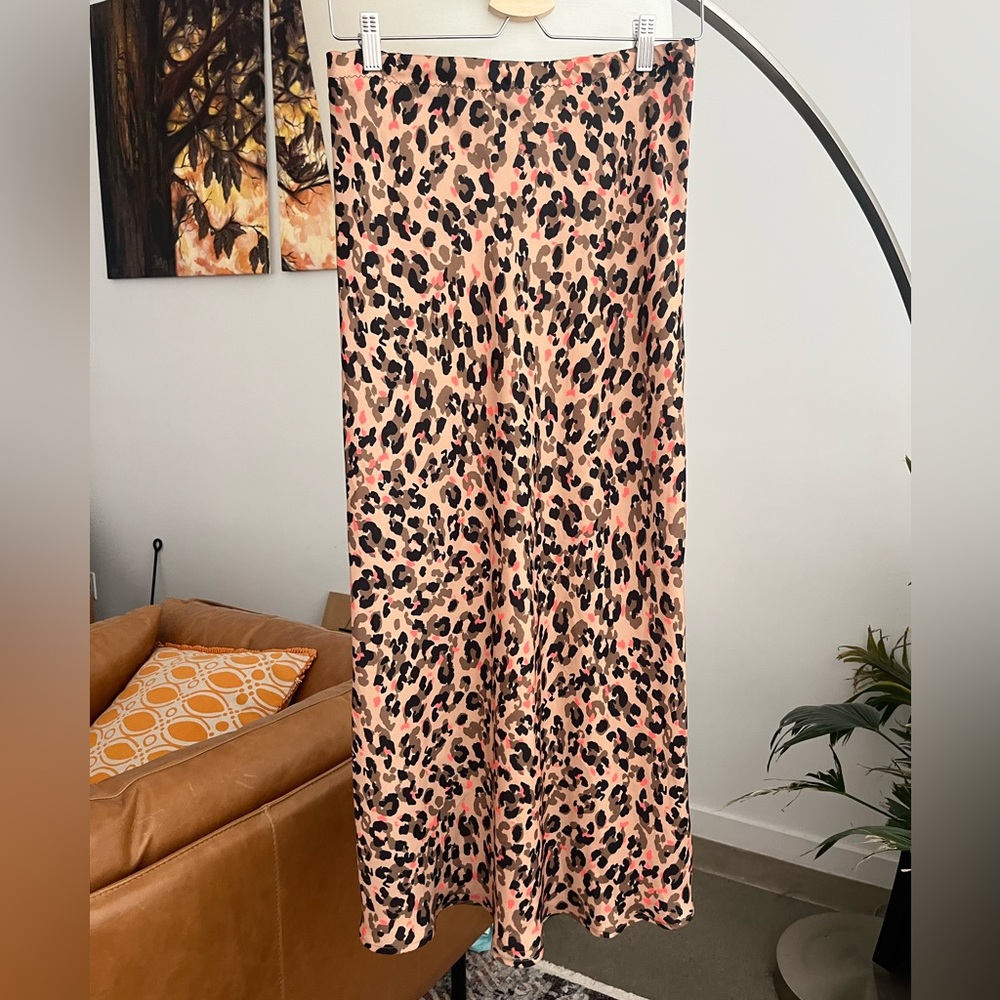 SFW: Suitable for Work Animal Print Maxi Skirt